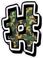 GR 12" Individuals - Camo