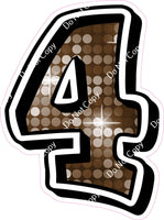 GR 30" Individuals - Chocolate Disco