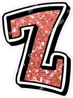 GR 12" Individuals - Coral Sparkle