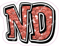 GR 12" Individuals - Coral Sparkle