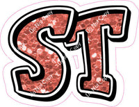 GR 12" Individuals - Coral Sparkle