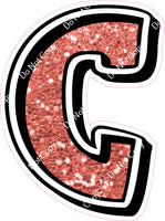 GR 12" Individuals - Coral Sparkle