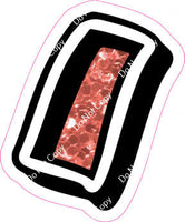 GR 12" Individuals - Coral Sparkle