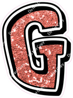 GR 12" Individuals - Coral Sparkle