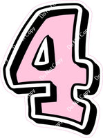 GR 23.5" Individuals - Flat Baby Pink