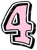 GR 12" Individuals - Flat Baby Pink