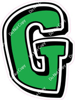 GR 23.5" Individuals - Flat Green