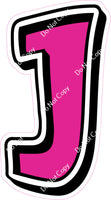 GR 23.5" Individuals - Flat Hot Pink