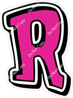 GR 23.5" Individuals - Flat Hot Pink