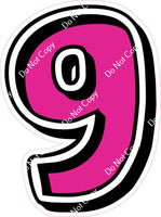 GR 30" Individuals - Flat Hot Pink