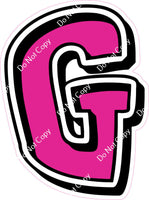 GR 18" Individuals - Flat Hot Pink