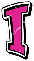 GR 12" Individuals - Flat Hot Pink
