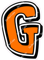 GR 18" Individuals - Flat Orange