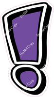 GR 23.5" Individuals - Flat Purple