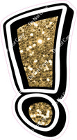 GR 12" Individuals - Gold Sparkle