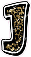 GR 12" Individuals - Gold Leopard Sparkle