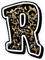 GR 12" Individuals - Gold Leopard Sparkle