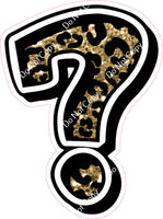 GR 12" Individuals - Gold Leopard Sparkle