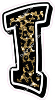 GR 12" Individuals - Gold Leopard Sparkle