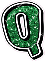 GR 23.5" Individuals - Green Sparkle