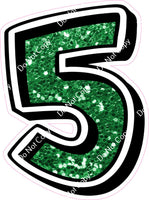 GR 12" Individuals - Green Sparkle