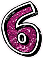 GR 30" Individuals - Hot Pink Sparkle
