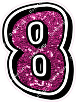 GR 30" Individuals - Hot Pink Sparkle