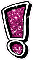 GR 18" Individuals - Hot Pink Sparkle