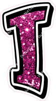 GR 23.5" Individuals - Hot Pink Sparkle
