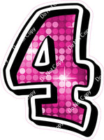 GR 23.5" Individuals - Hot Pink Disco