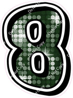 GR 30" Individuals - Hunter Green Disco