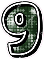 GR 30" Individuals - Hunter Green Disco