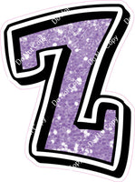 GR 18" Individuals - Lavender Sparkle