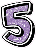 GR 12" Individuals - Lavender Sparkle