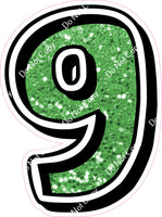 GR 18" Individuals - Lime Sparkle
