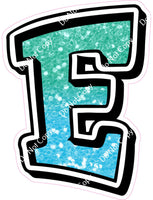 GR 12" Individuals - Mint / Baby Blue Ombre Sparkle