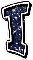 GR 23.5" Individuals - Navy Blue Sparkle