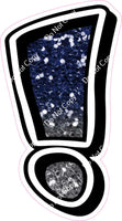 GR 12" Individuals - Navy Blue / Silver Ombre Sparkle