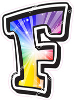 GR 12" Individuals - Rainbow Burst