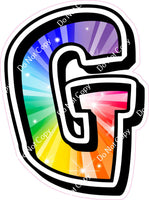 GR 23.5" Individuals - Rainbow Burst