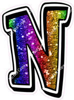GR 23.5" Individuals - Rainbow Sparkle