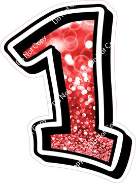 GR 30" Individuals - Red Bokeh