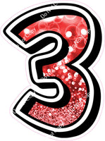 GR 30" Individuals - Red Bokeh