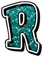 GR 18" Individuals - Teal Sparkle