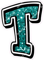 GR 18" Individuals - Teal Sparkle