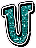 GR 18" Individuals - Teal Sparkle