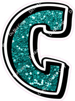 GR 18" Individuals - Teal Sparkle