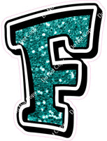 GR 18" Individuals - Teal Sparkle