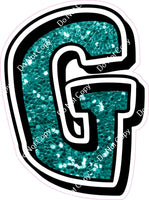 GR 18" Individuals - Teal Sparkle