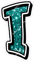 GR 18" Individuals - Teal Sparkle